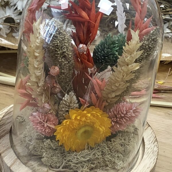 cloche fleurie